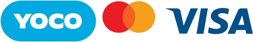 Secure payments powered by Yoco — Visa and Mastercard accepted